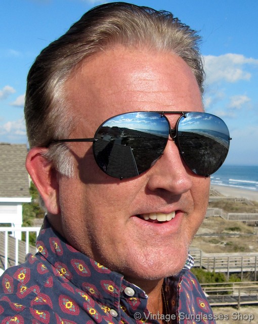 Porsche mirrored sunglasses cheap